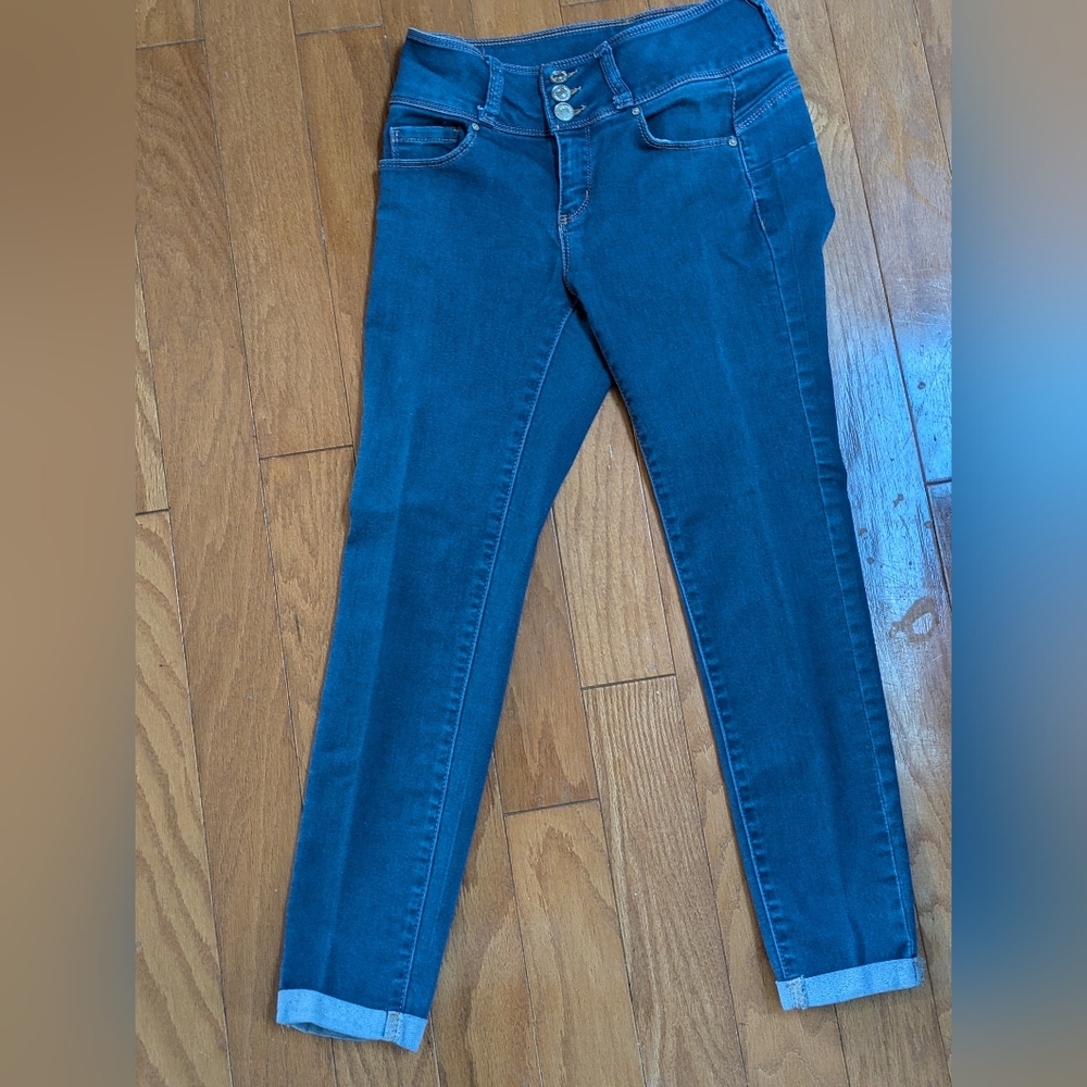 NWOT Forever 21 Deep Blue Skinny Jeans